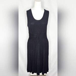 Max Studio Black‎  Sleeveless A-Line Dress Nordstrom Size L